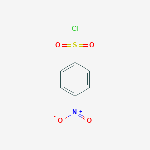 molecular formula C6H4ClNO4S B143475 4-Nitrobenzenesulfonyl chloride CAS No. 98-74-8