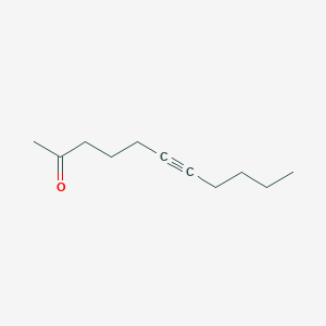 molecular formula C11H18O B14347599 Undec-6-yn-2-one CAS No. 91254-02-3