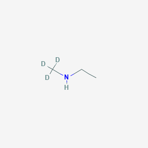 molecular formula C3H9N B1434760 Ethylmethyl-D3-amine 