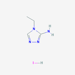 4-ethyl-4H-1,2,4-triazol-3-amine hydroiodide