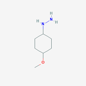 B1434770 Hydrazine, (4-methoxycyclohexyl)- CAS No. 1566478-35-0