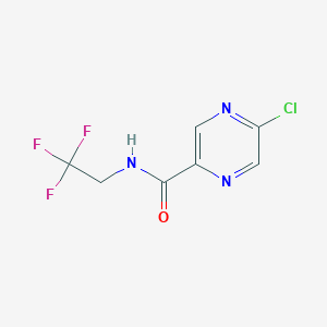 5-Chloropyrazine-2-carboxylic acid (2,2,2-trifluoroethyl)-amide