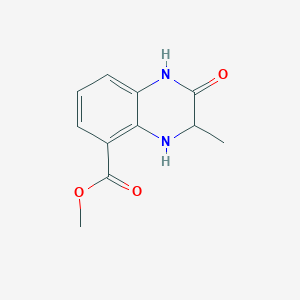 Methyl 3-methyl-2-oxo-1,2,3,4-tetrahydroquinoxaline-5-carboxylate