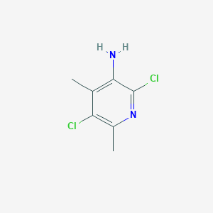 2,5-Dichloro-4,6-dimethylpyridin-3-amine