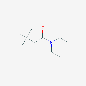 molecular formula C11H23NO B14347909 N,N-Diethyl-2,3,3-trimethylbutanamide CAS No. 90313-91-0