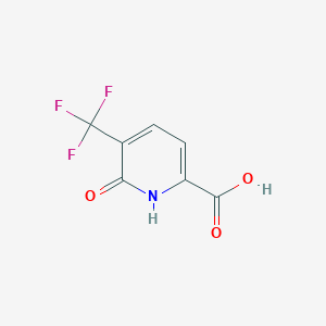 6-Oxo-5-(trifluoromethyl)-1,6-dihydropyridine-2-carboxylic acid