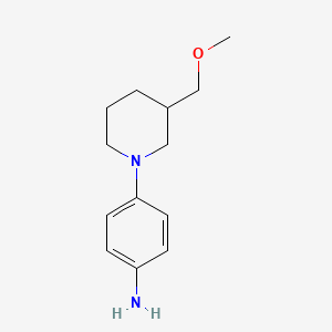 4-(3-(Methoxymethyl)piperidin-1-yl)aniline