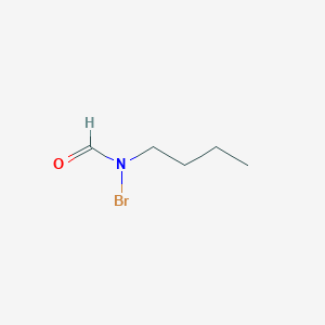 molecular formula C5H10BrNO B14347945 N-Bromo-N-butylformamide CAS No. 98071-68-2