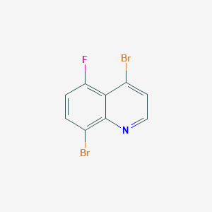 4,8-Dibromo-5-fluoroquinoline