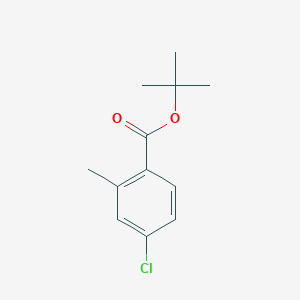 4-Chloro-2-methyl-benzoic acid tert-butyl ester