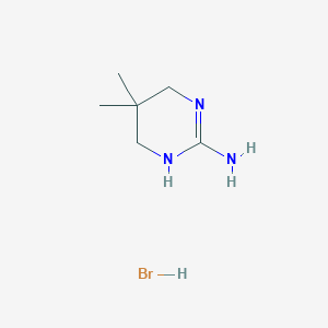 5,5-Dimethyl-1,4,5,6-tetrahydropyrimidin-2-amine hydrobromide
