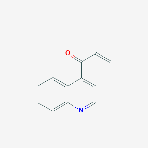 2-Methyl-1-(quinolin-4-yl)prop-2-en-1-one