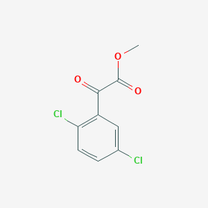 molecular formula C9H6Cl2O3 B1434865 Methyl 2-(2,5-dichlorophenyl)-2-oxoacetate CAS No. 1565067-54-0