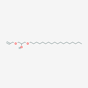 molecular formula C24H48O3 B14349097 1-(Octadecyloxy)-3-[(prop-2-en-1-yl)oxy]propan-2-ol CAS No. 93177-23-2