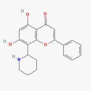 molecular formula C20H19NO4 B14349334 N,O-Didemethylbuchenavianine CAS No. 91147-19-2