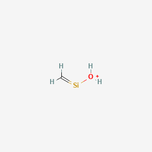 molecular formula CH4OSi+ B14349478 CID 78060594 