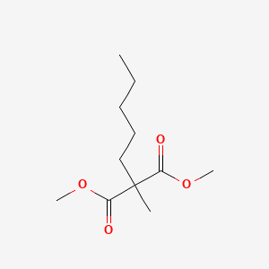 molecular formula C11H20O4 B14349647 Dimethyl methyl(pentyl)propanedioate CAS No. 98061-04-2