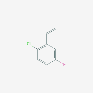 B1434983 1-Chloro-2-ethenyl-4-fluorobenzene CAS No. 698-11-3