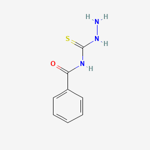 molecular formula C8H9N3OS B14349952 N-(Hydrazinecarbothioyl)benzamide CAS No. 98360-07-7