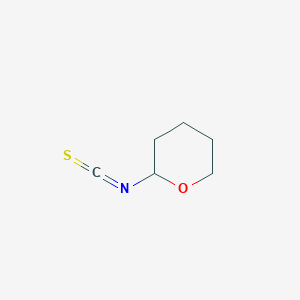 molecular formula C6H9NOS B14350327 2-Isothiocyanatooxane CAS No. 93681-26-6