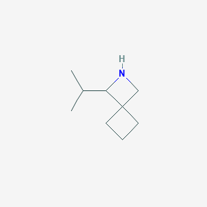 molecular formula C9H17N B1435036 1-Isopropyl-2-azaspiro[3.3]heptane CAS No. 1803590-71-7