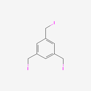 molecular formula C9H9I3 B14350471 1,3,5-Tris(iodomethyl)benzene CAS No. 90678-60-7