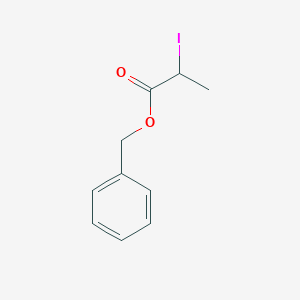 molecular formula C10H11IO2 B14350566 Benzyl 2-iodopropanoate CAS No. 90891-07-9
