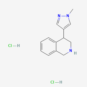 4-(1-methyl-1H-pyrazol-4-yl)-1,2,3,4-tetrahydroisoquinoline dihydrochloride