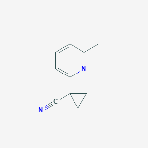 Cyclopropanecarbonitrile, 1-(6-methyl-2-pyridinyl)-