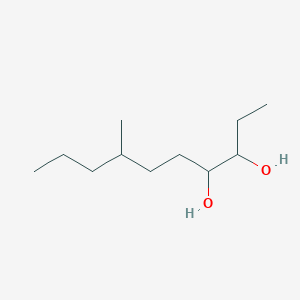 molecular formula C11H24O2 B14350793 7-Methyldecane-3,4-diol CAS No. 90824-11-6