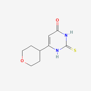 6-(tetrahydro-2H-pyran-4-yl)-2-thioxo-2,3-dihydropyrimidin-4(1H)-one