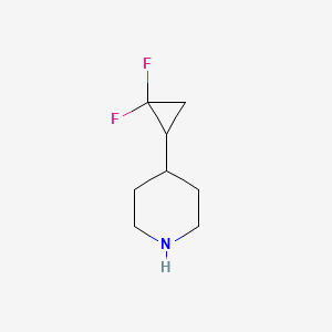 4-(2,2-Difluorocyclopropyl)piperidine