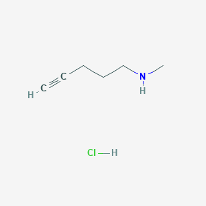 N-methylpent-4-yn-1-amine hydrochloride
