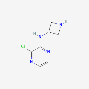 N-(azetidin-3-yl)-3-chloropyrazin-2-amine