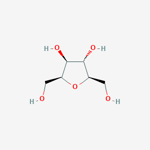 molecular formula C6H12O5 B014351 2,5-anhydro-D-glucitol CAS No. 27826-73-9