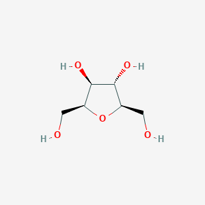 molecular formula C₆H₁₂O₅ B014351 2,5-anhydro-D-glucitol CAS No. 27826-73-9