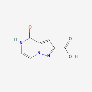 4-Oxo-4,5-dihydropyrazolo[1,5-a]pyrazine-2-carboxylic acid