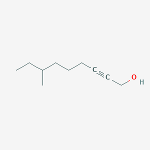 molecular formula C10H18O B14351040 7-Methylnon-2-YN-1-OL CAS No. 90368-99-3