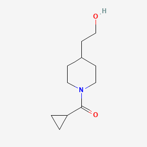 2-(1-Cyclopropanecarbonylpiperidin-4-yl)ethan-1-ol