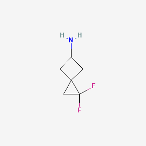 1,1-Difluorospiro[2.3]hexan-5-amine