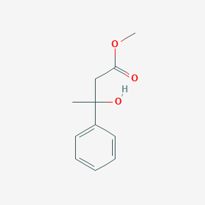 molecular formula C11H14O3 B14351095 Methyl 3-hydroxy-3-phenylbutanoate CAS No. 91970-87-5
