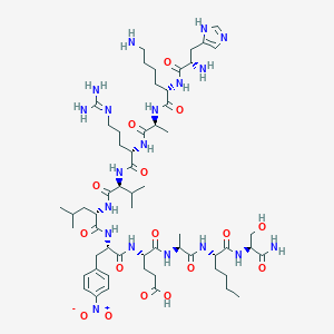 molecular formula C58H95N19O16 B143511 Hiv protease substrate III CAS No. 138608-20-5
