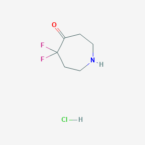 5,5-Difluoroazepan-4-one hydrochloride