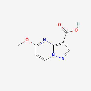 B1435120 5-Methoxypyrazolo[1,5-a]pyrimidine-3-carboxylic acid CAS No. 1823951-60-5