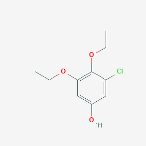 3-Chloro-4,5-diethoxyphenol