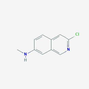 3-Chloro-N-methylisoquinolin-7-amine