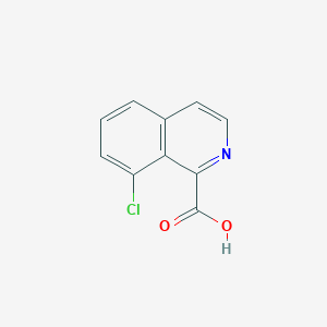 8-Chloroisoquinoline-1-carboxylic acid