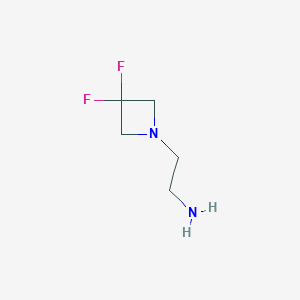 2-(3,3-Difluoroazetidin-1-yl)ethan-1-amine