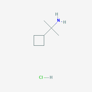 2-Cyclobutylpropan-2-amine hydrochloride