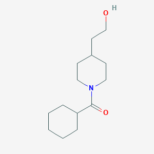 Cyclohexyl(4-(2-hydroxyethyl)piperidin-1-yl)methanone